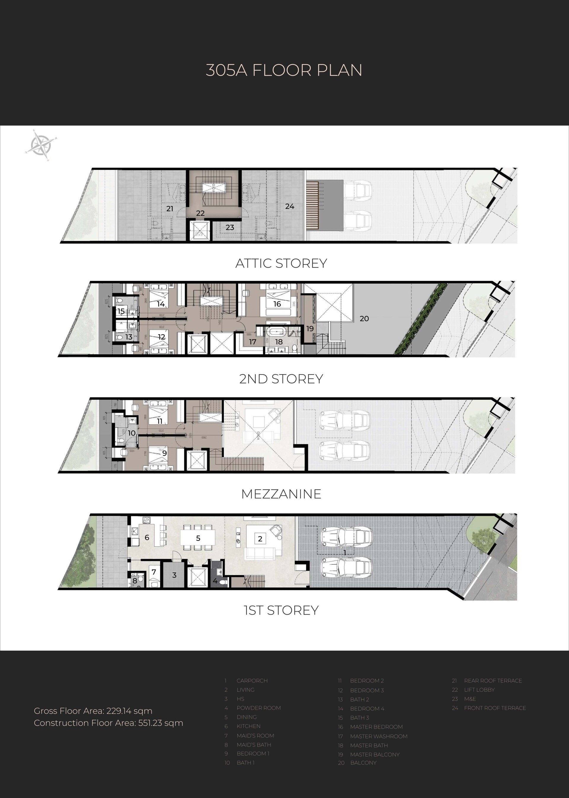 The Harbour Residences floorplan